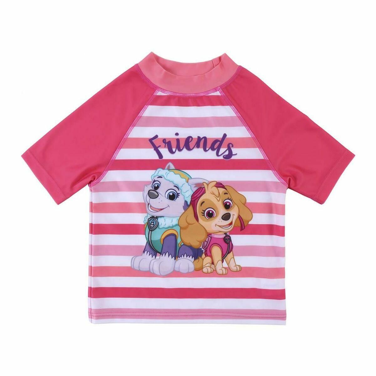 Bade T-shirt The Paw Patrol Pink 2 år