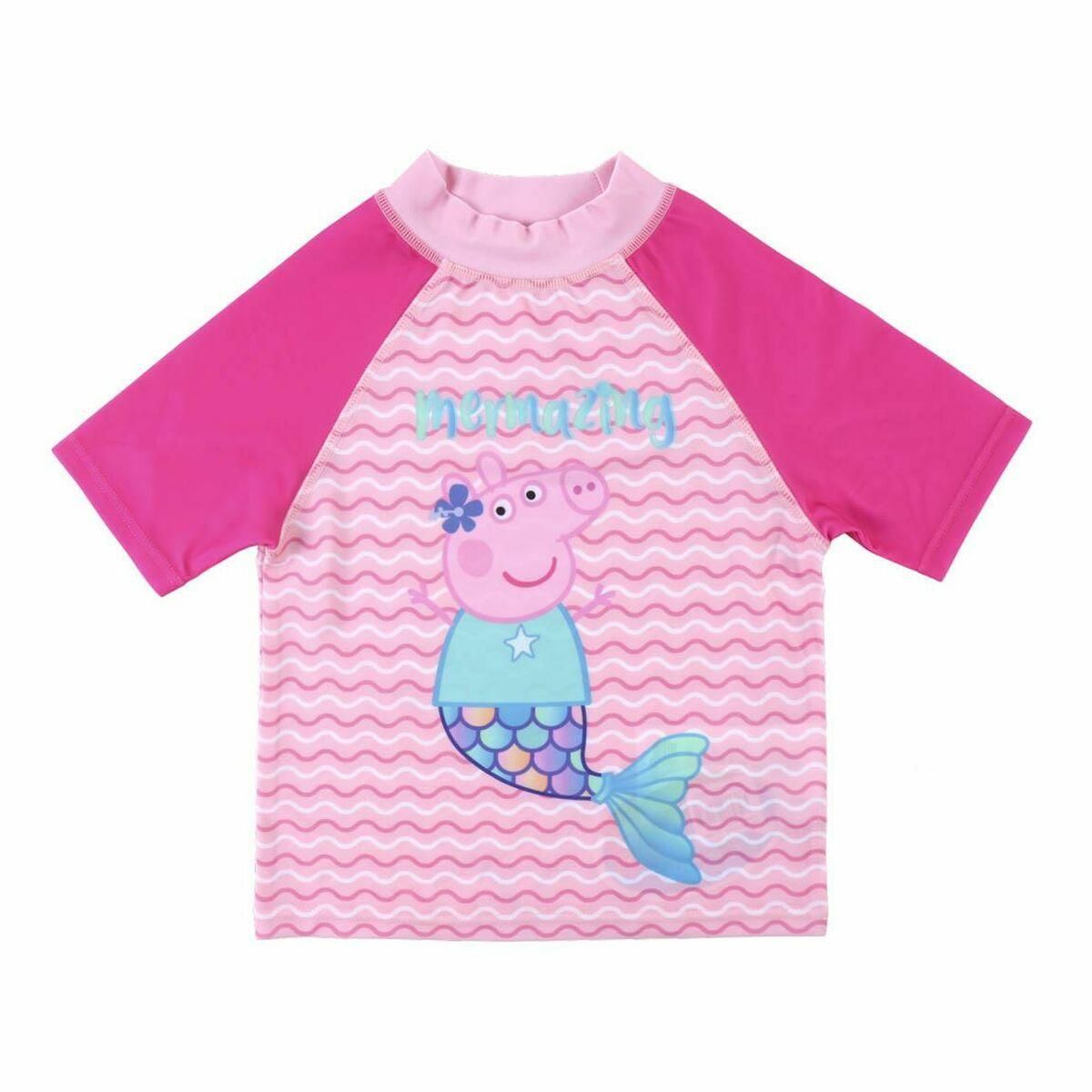 Bade T-shirt Peppa Pig Pink 18 måneder