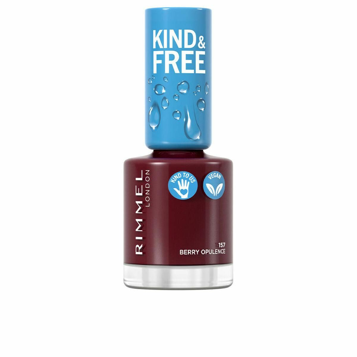 neglelak Rimmel London Kind & Free 157-berry opulence (8 ml)