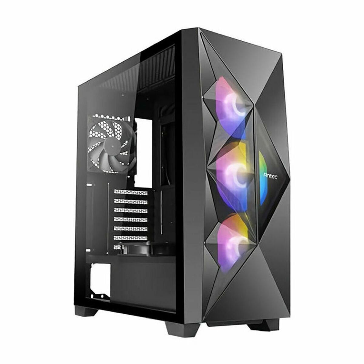 ATX Semi-tårn kasse Antec 0-761345-80081-5 Sort ATX RGB