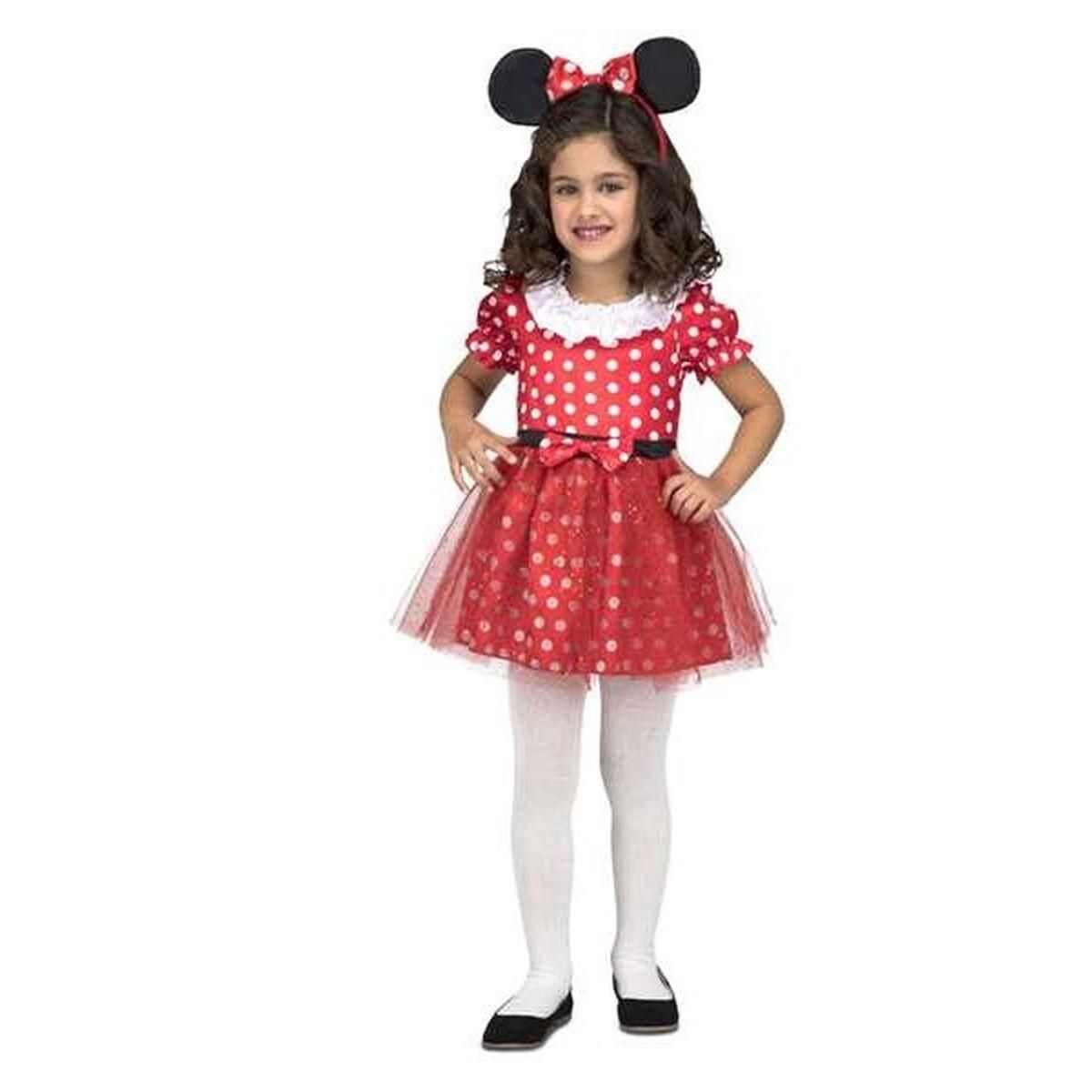 Kostume til børn Minnie Mouse 5-6 år