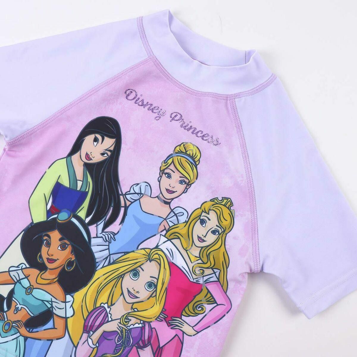 Bade T-shirt Disney Princess Pink Lyserød 18 måneder