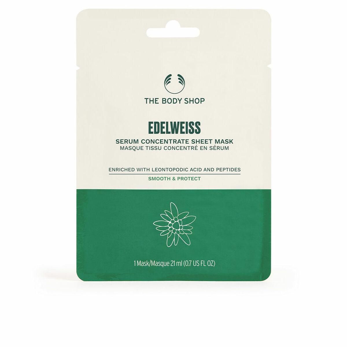 Fugtgivende og tonika maske The Body Shop Edelweiss (1 enheder)