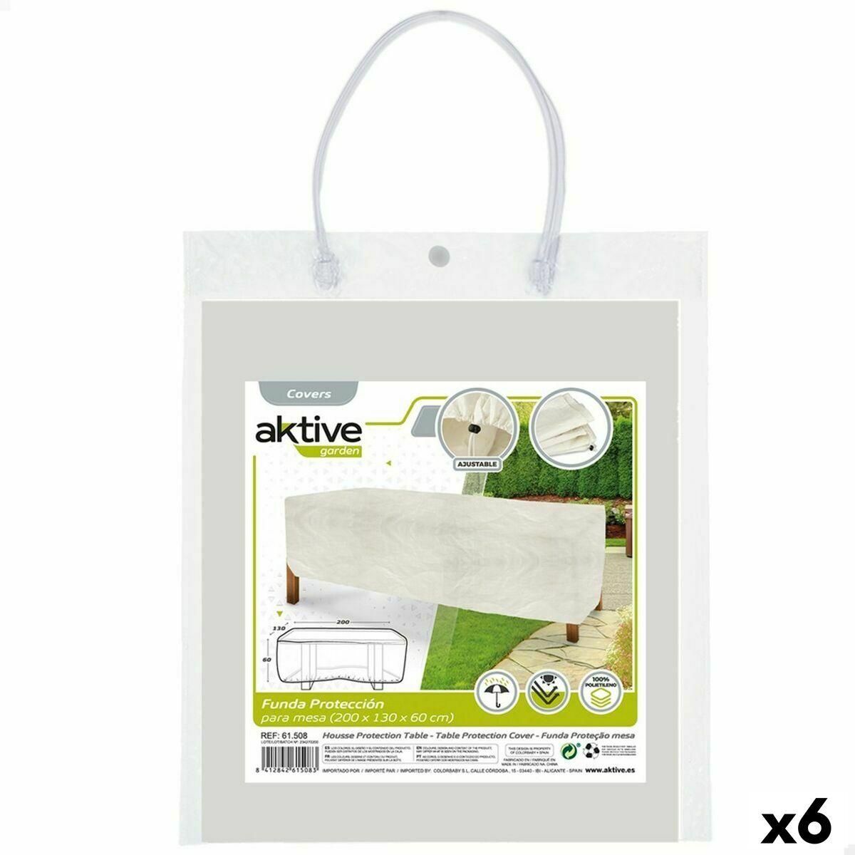 Beskyttende case Aktive Tabeller Polyetylen 200 x 60 x 130 cm (6 enheder)