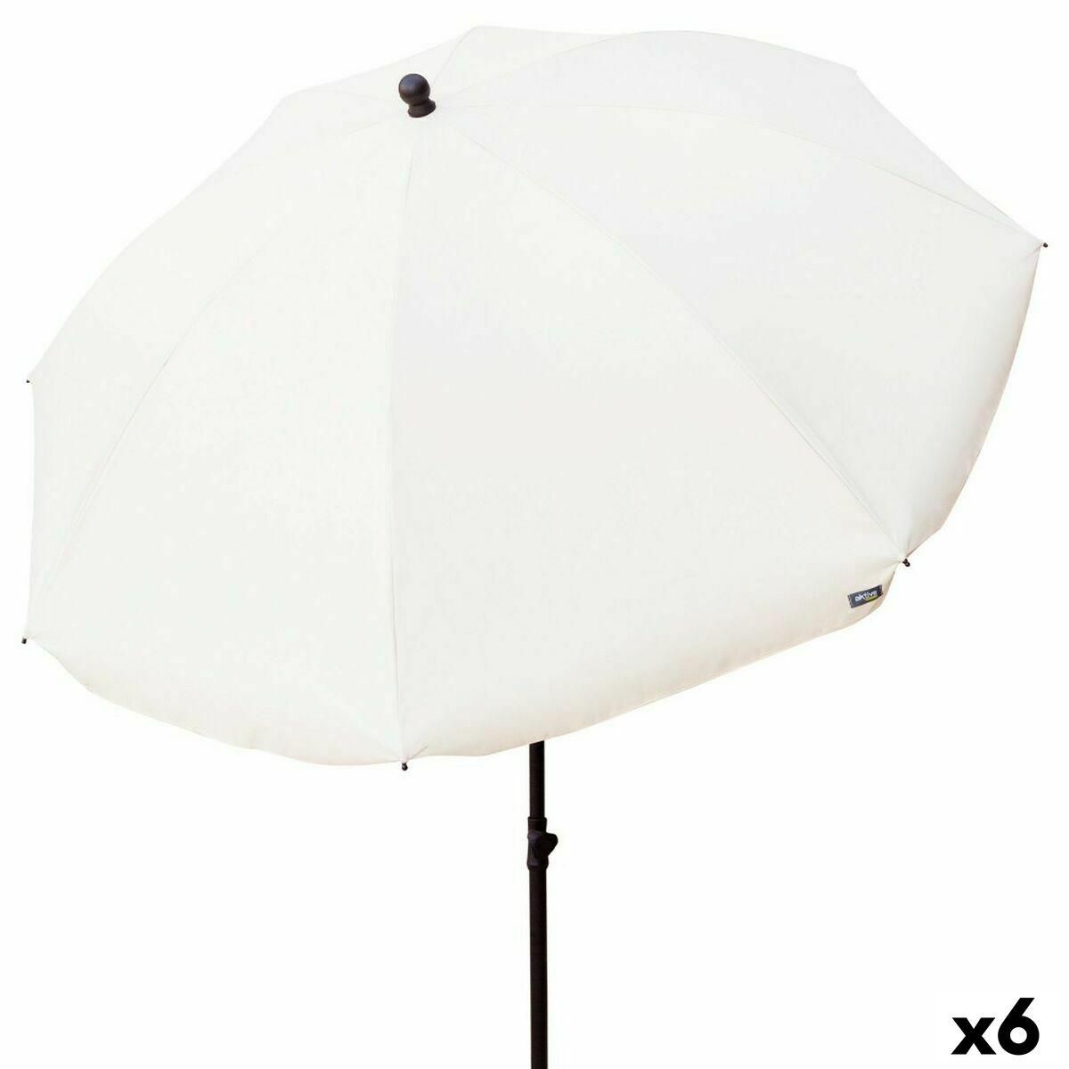 Parasol Aktive Beige 240 x 230 x 240 cm (6 enheder)