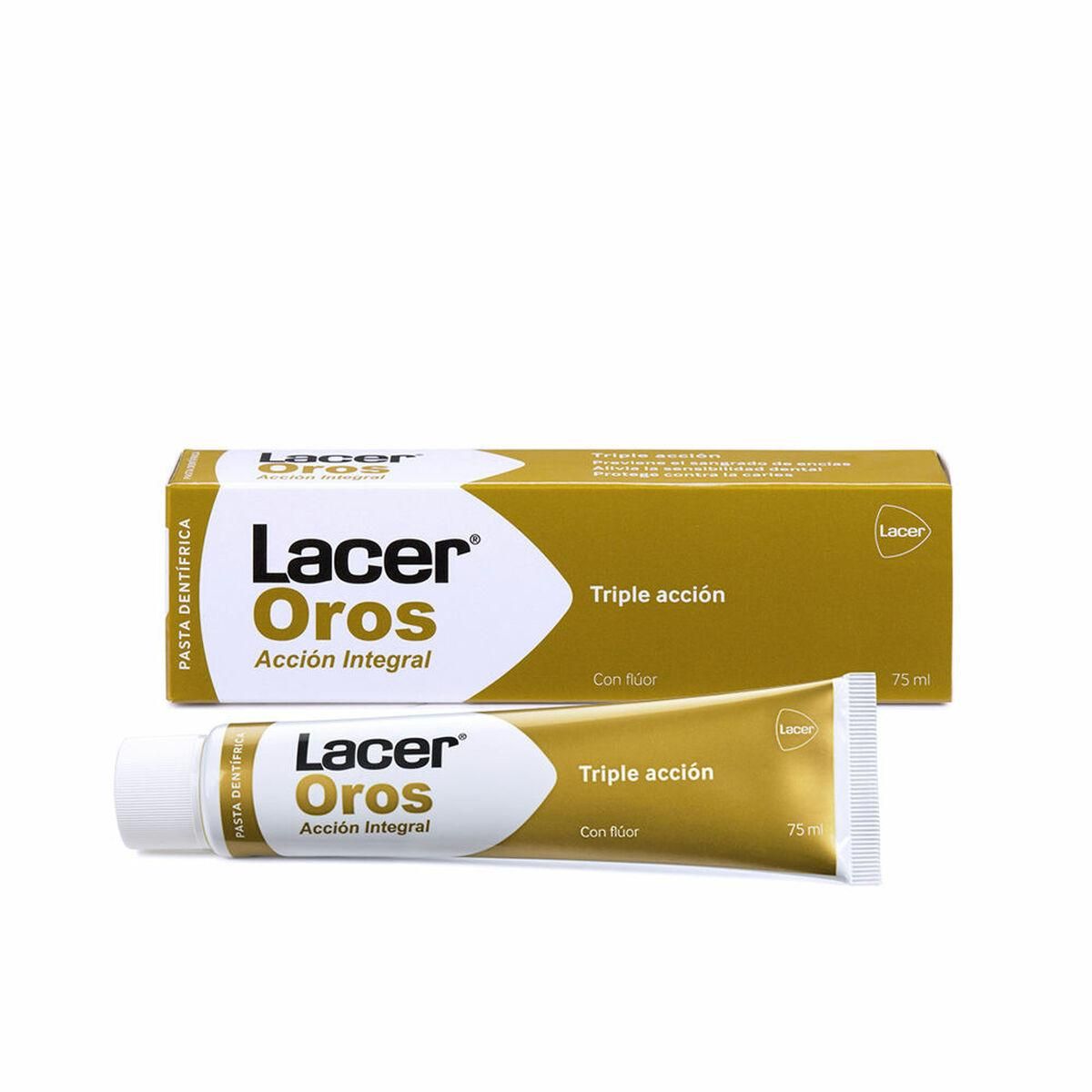 Pasta de Dentes Tripla Ação Lacer Oro (75 ml)