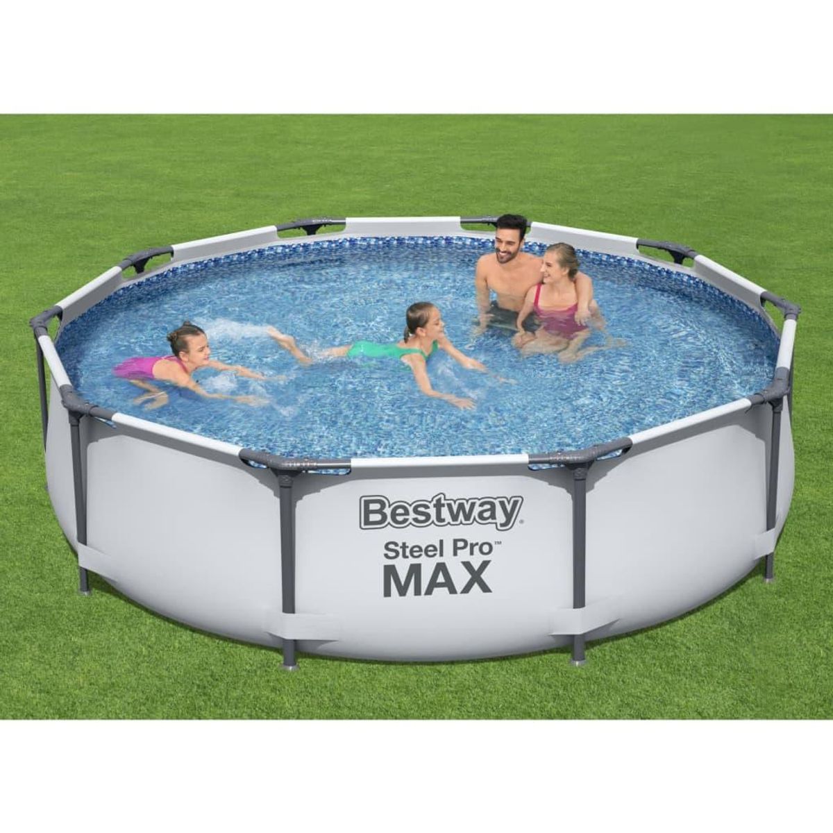 Steel Pro MAX swimmingpoolsæt 305x76 cm