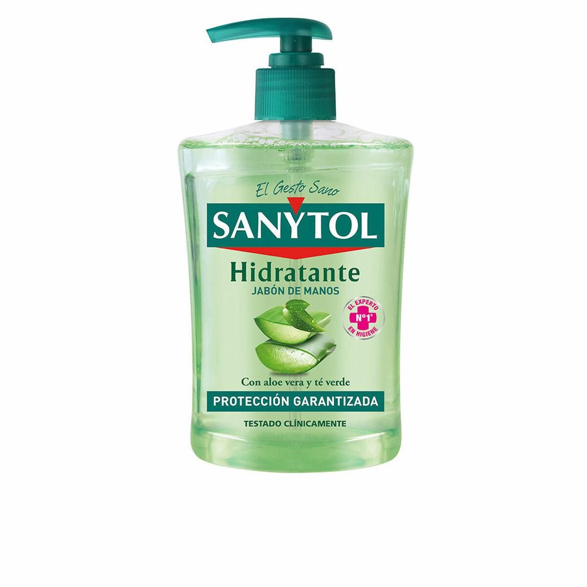 Sabonete de Mãos Líquido com Doseador Sanytol Anti-bakterie (500 ml)