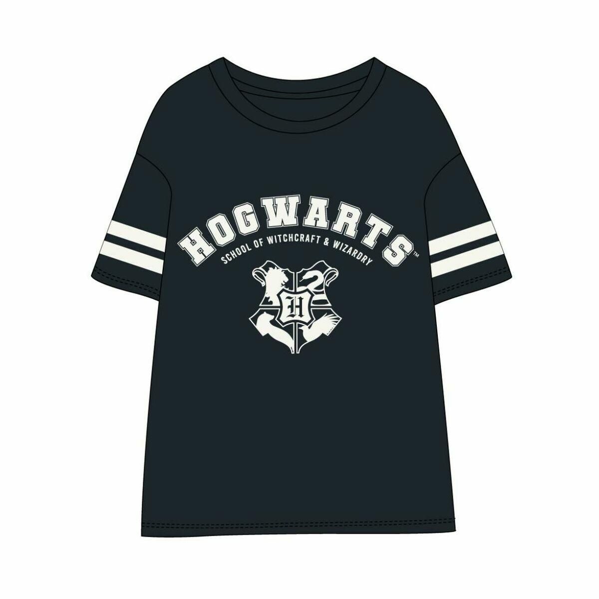 Kortærmet T-shirt til Kvinder Harry Potter Mørkeblå XS