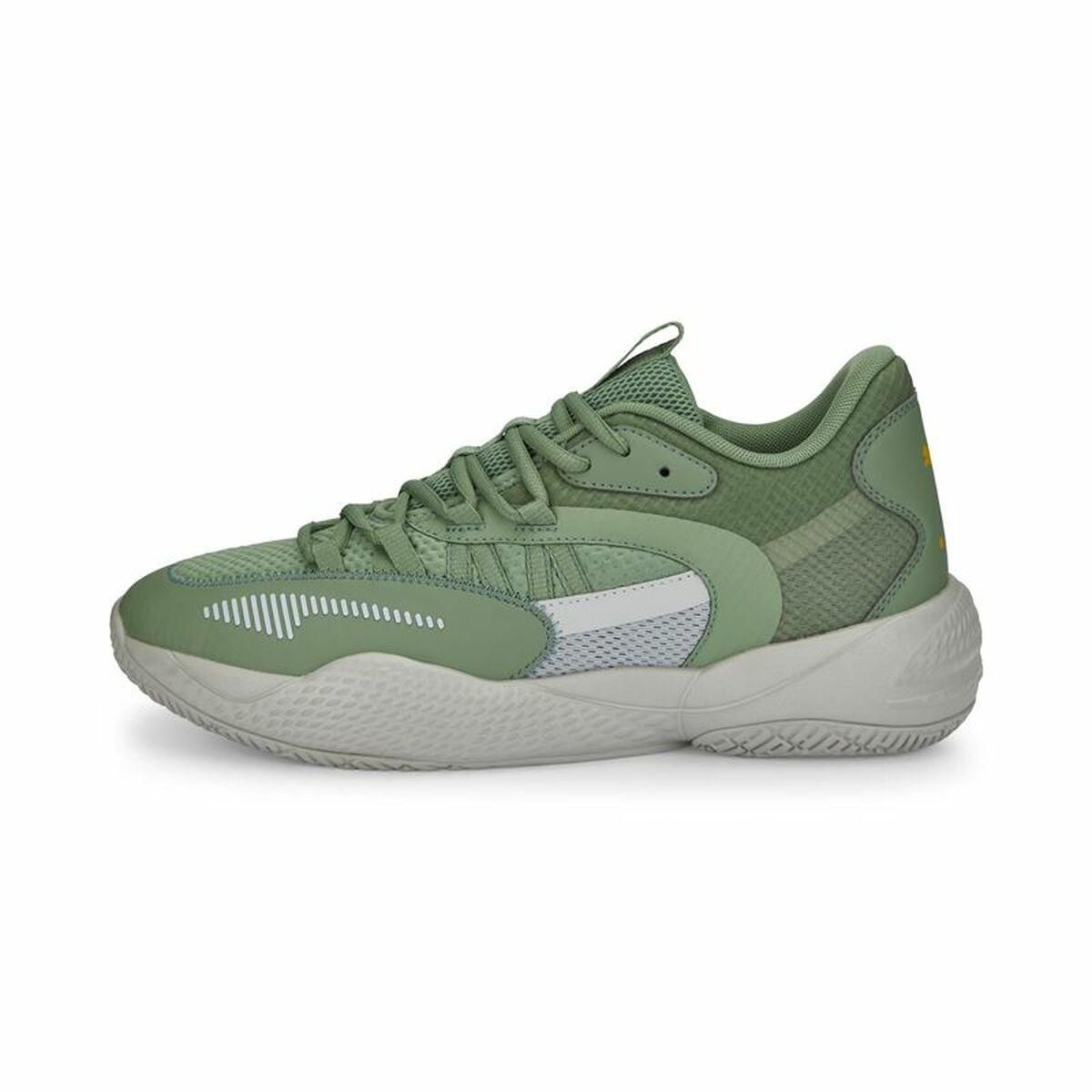 Basketballsko til voksne Puma Court Rider 2.0 Grøn Unisex Grøn 42