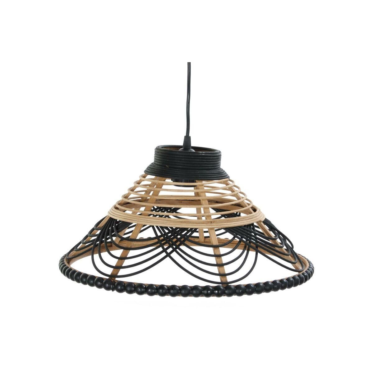 Loftslampe Rattan To-farvet 50 W (41 x 41 x 21 cm)