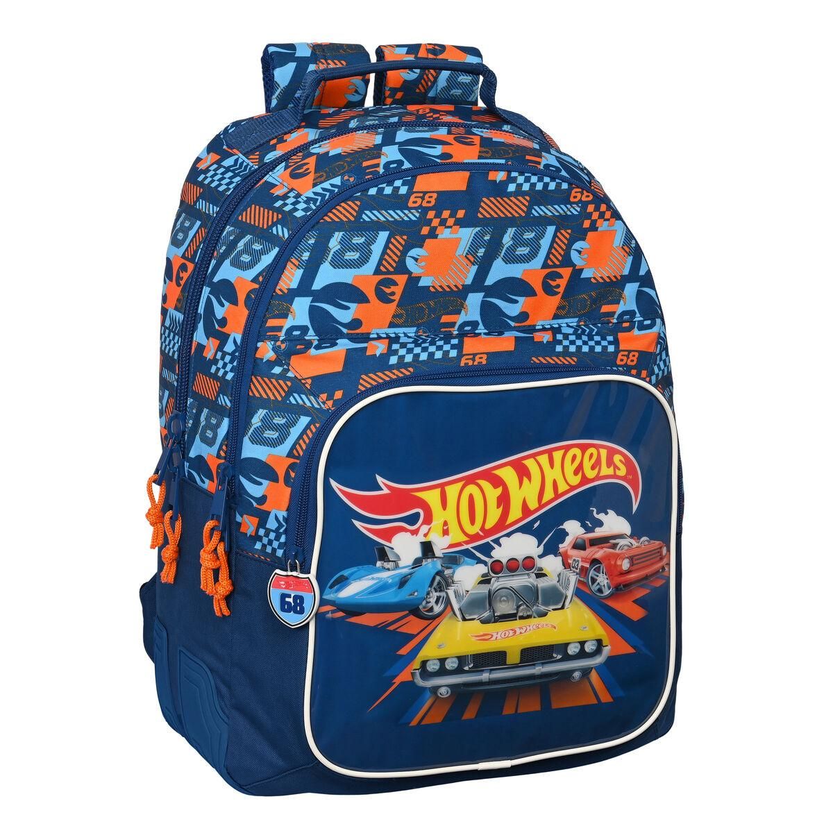 Skoletaske Hot Wheels Speed club Orange (32 x 42 x 15 cm)