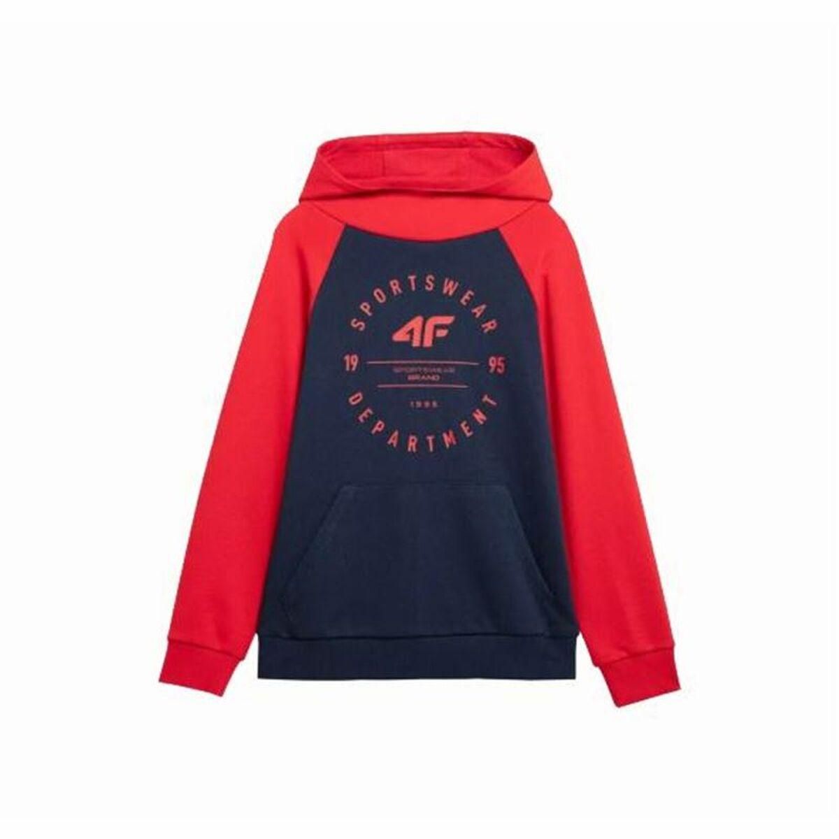 Sweatshirt til Børn 4F M221 Mørkeblå 10-11 år