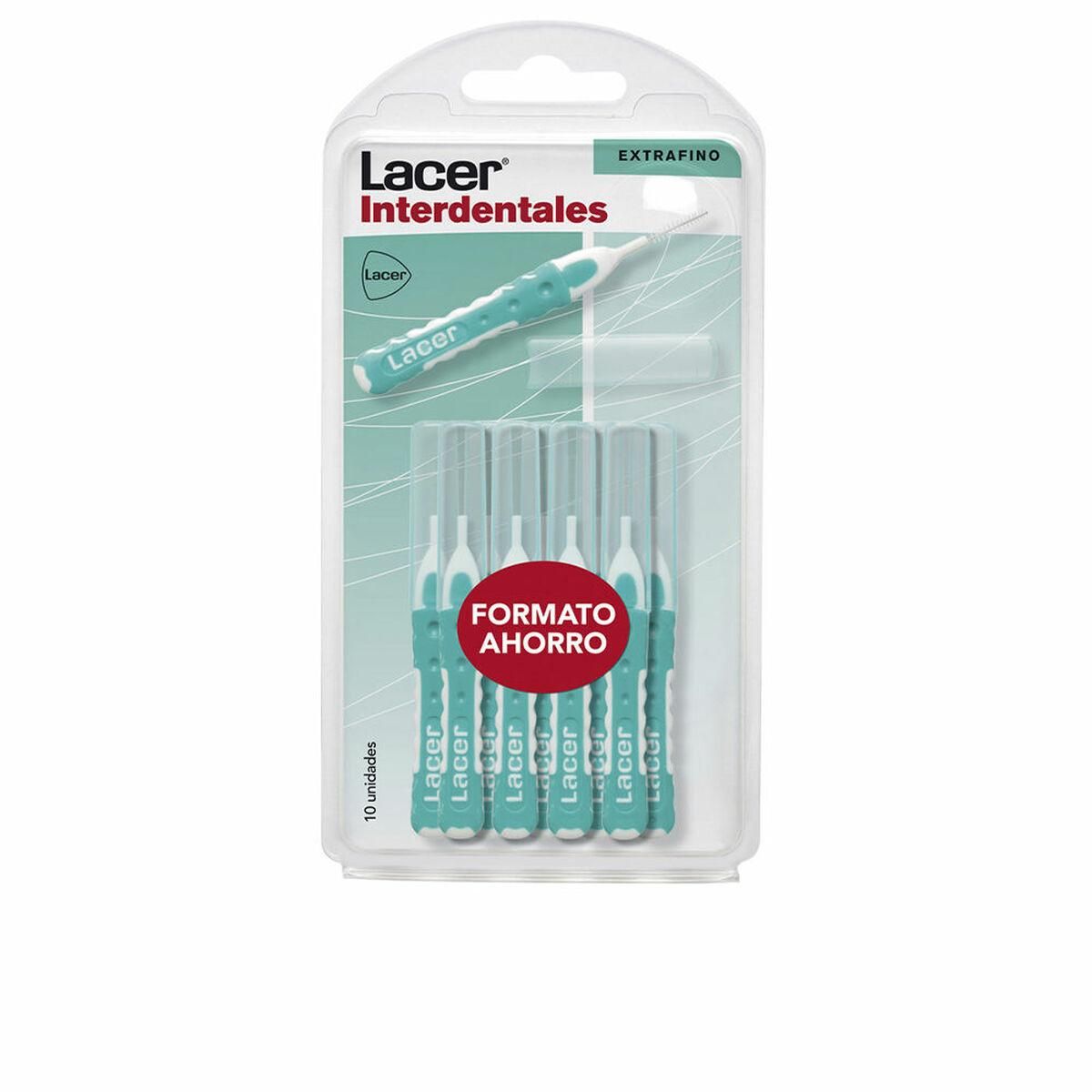 Escova de Dentes Interdental Lacer (10 uds) ret Ekstra fin