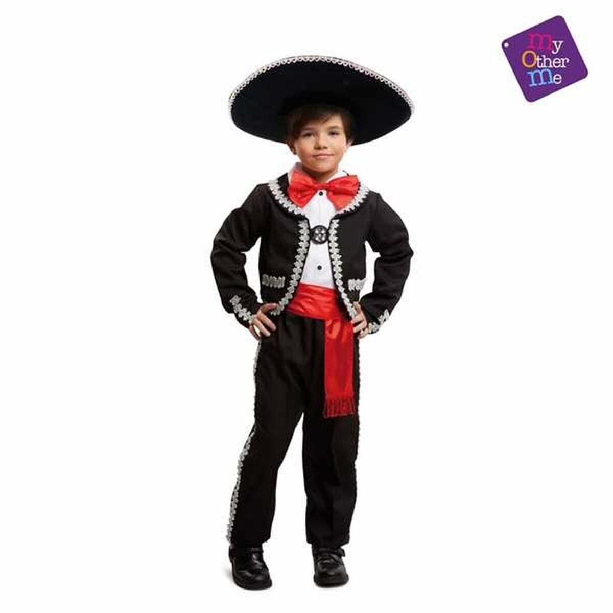 Kostume til børn Mexicansk mand (4 Dele) 5-6 år