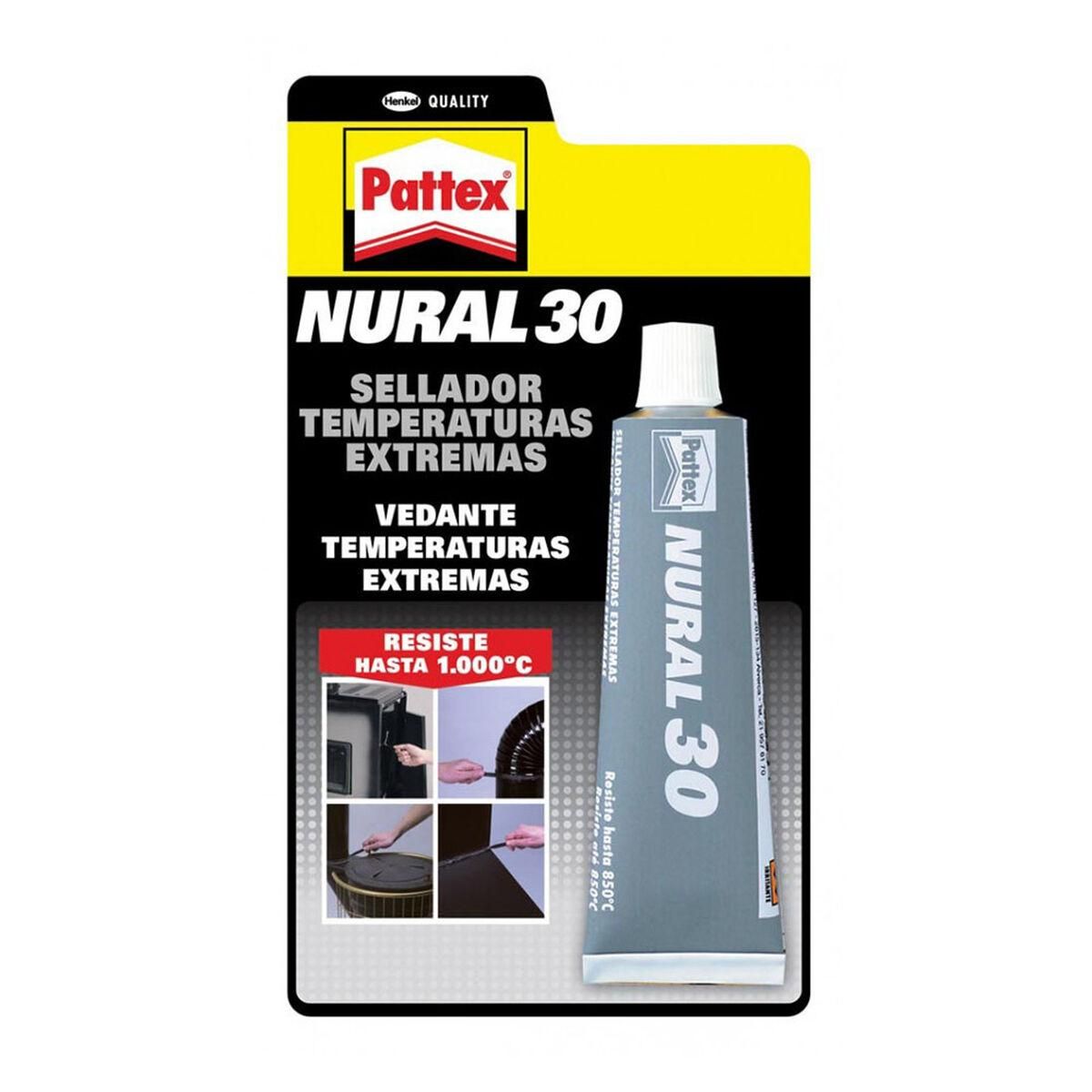 Cement Pattex Nural 30 Lim Modstand ved høj temperatur Grå 150 g