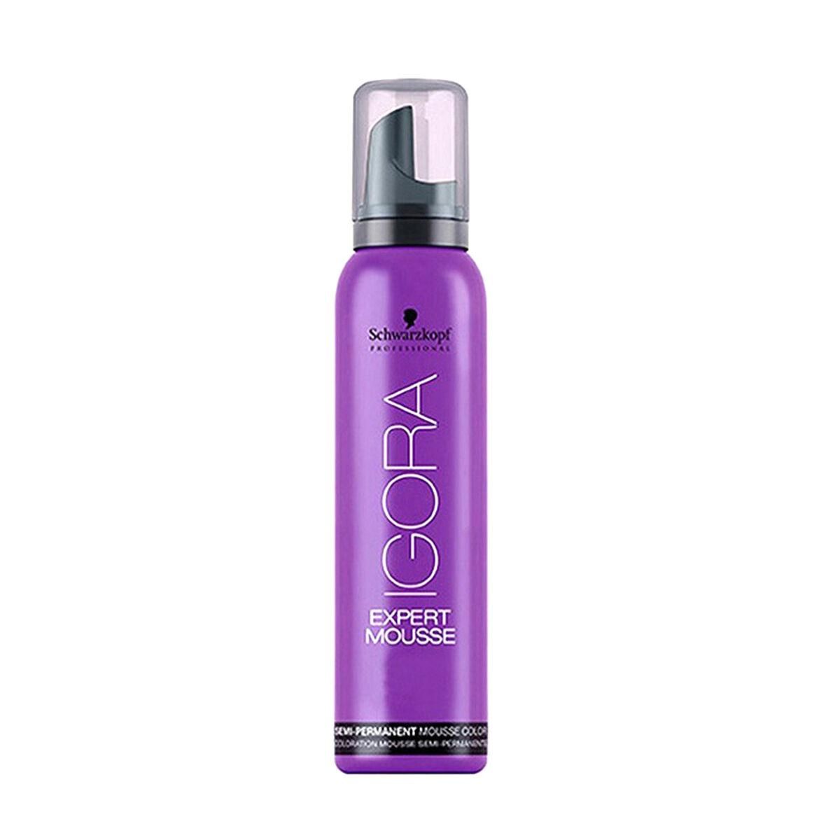 Halvpermanent farvning Igora Expert Schwarzkopf 9.5 - 1 Mousse (100 ml)