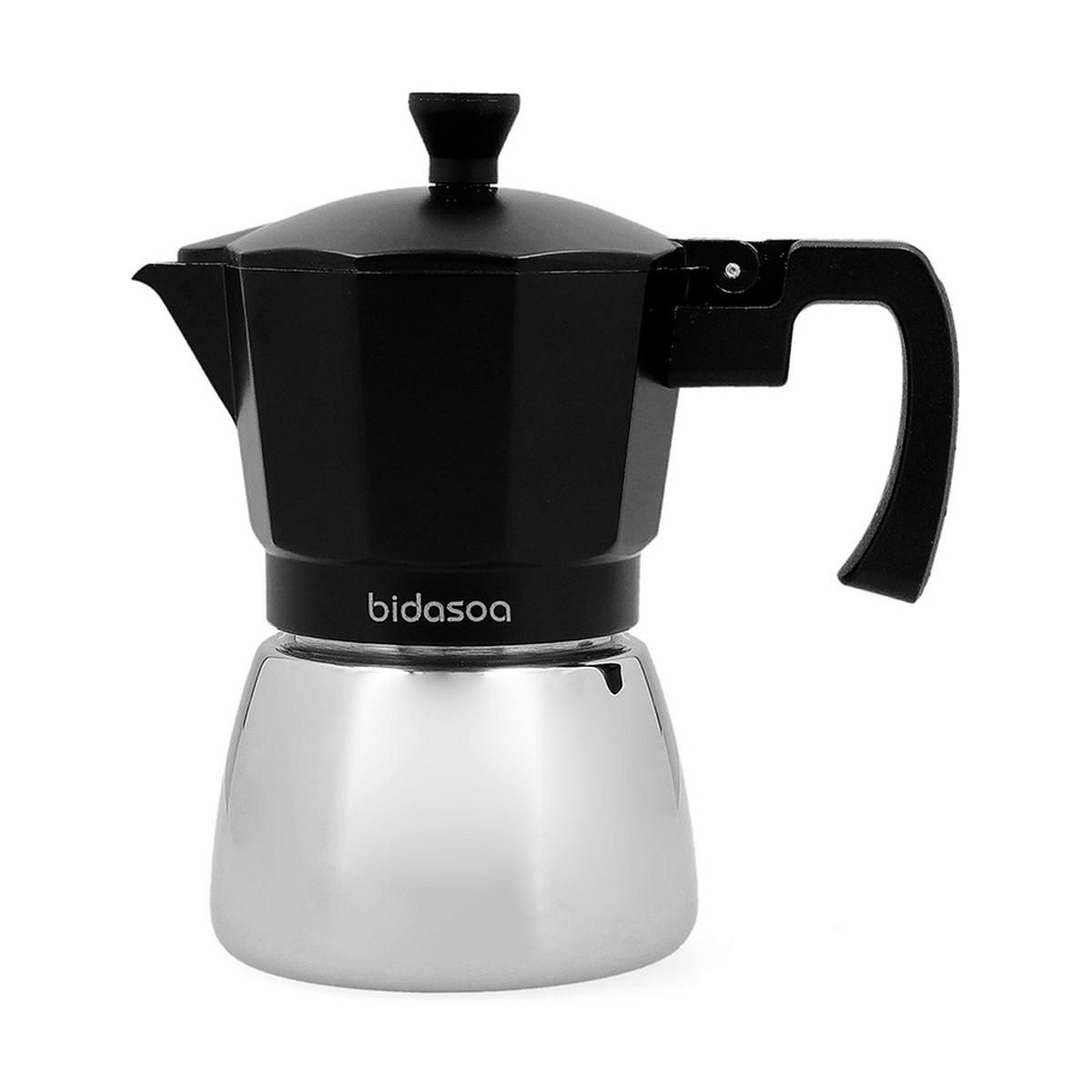 Italiensk Kaffekande Bidasoa Tribeca Metal 3 Skodelice