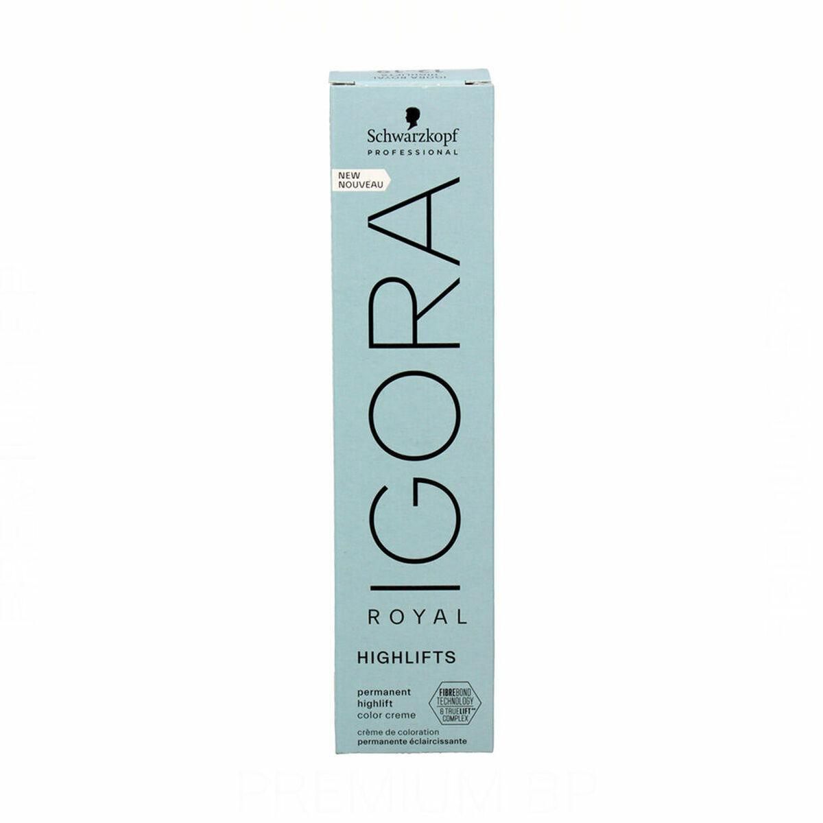 Permanent Farve Schwarzkopf Igora Royal 60 ml Hl 1019-Platinblond