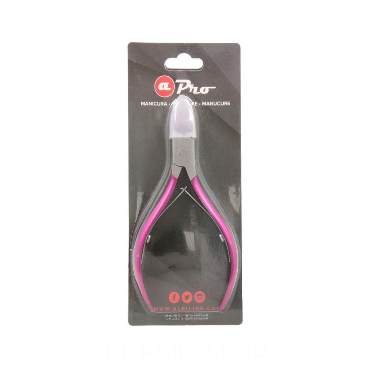 Negleklippere Albi Pro 7203/10 Fuchsia (10 cm)