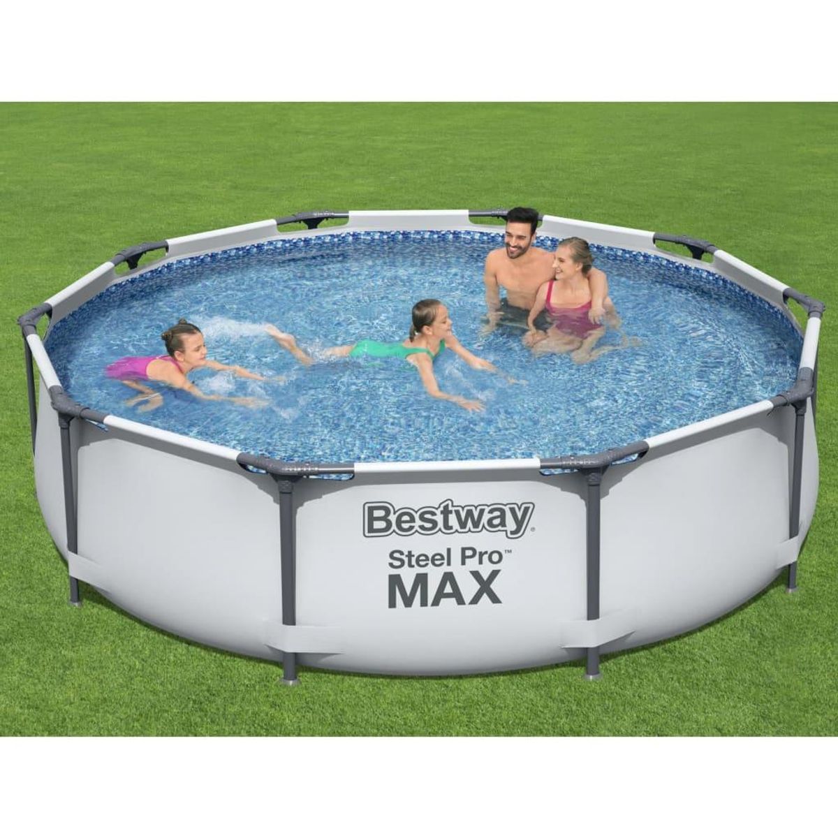 Steel Pro MAX swimmingpoolsæt 305x76 cm