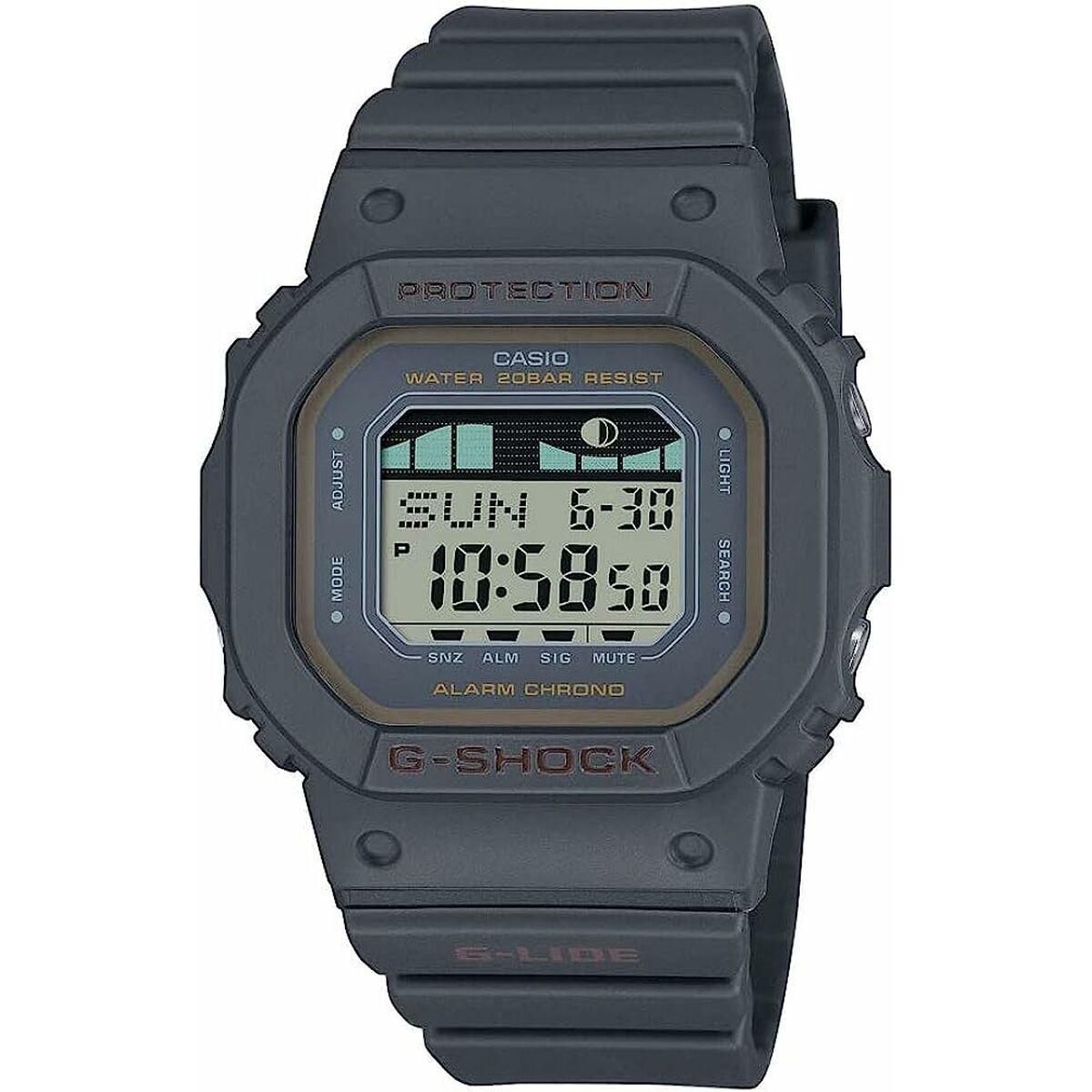 Dameur Casio G-Shock G-LIDE BLACK - SURF TIDE GRAPHS