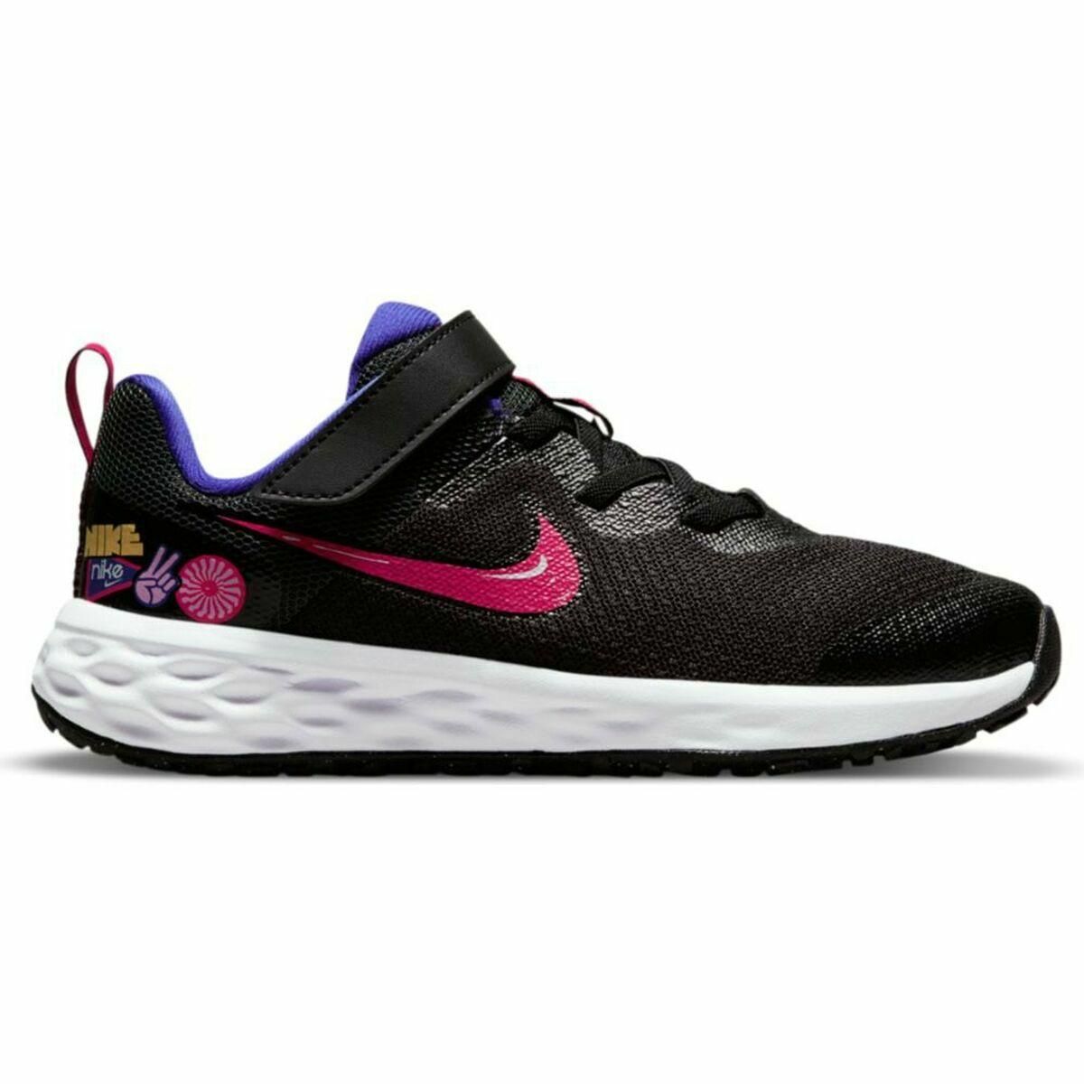 Sportssko til børn Nike DD1103 013 Revolution 6 29,5