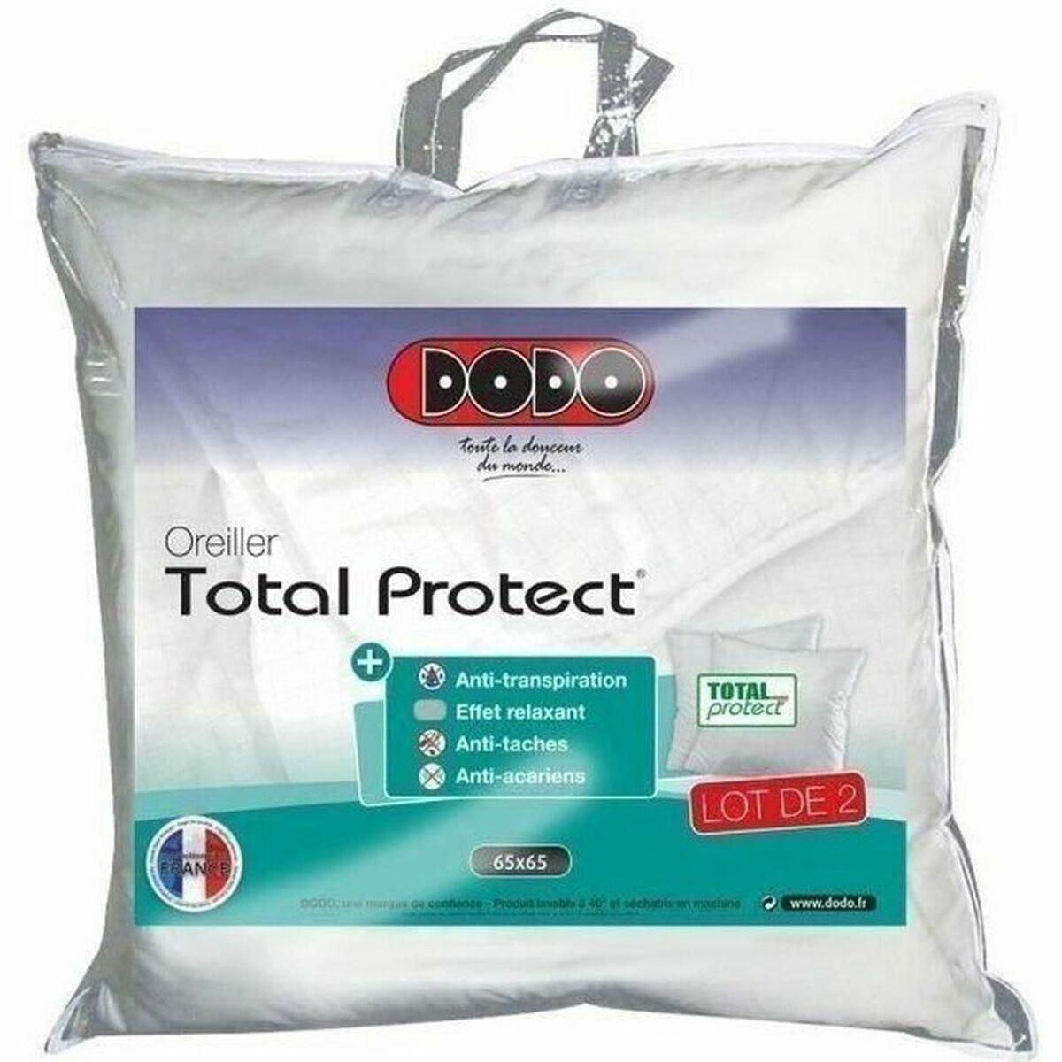 Puden DODO Total Protect Hvid 65 x 65 cm (2 enheder)