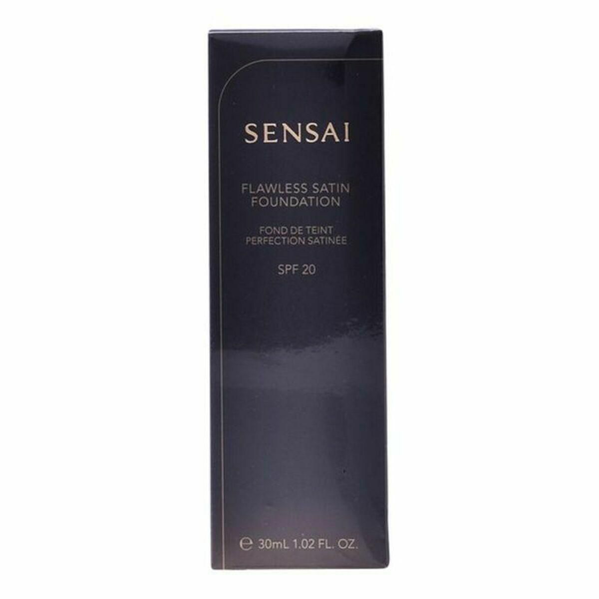 Flydende makeup foundation Lawless Satin Foundation Sensai 4973167228661 30 ml