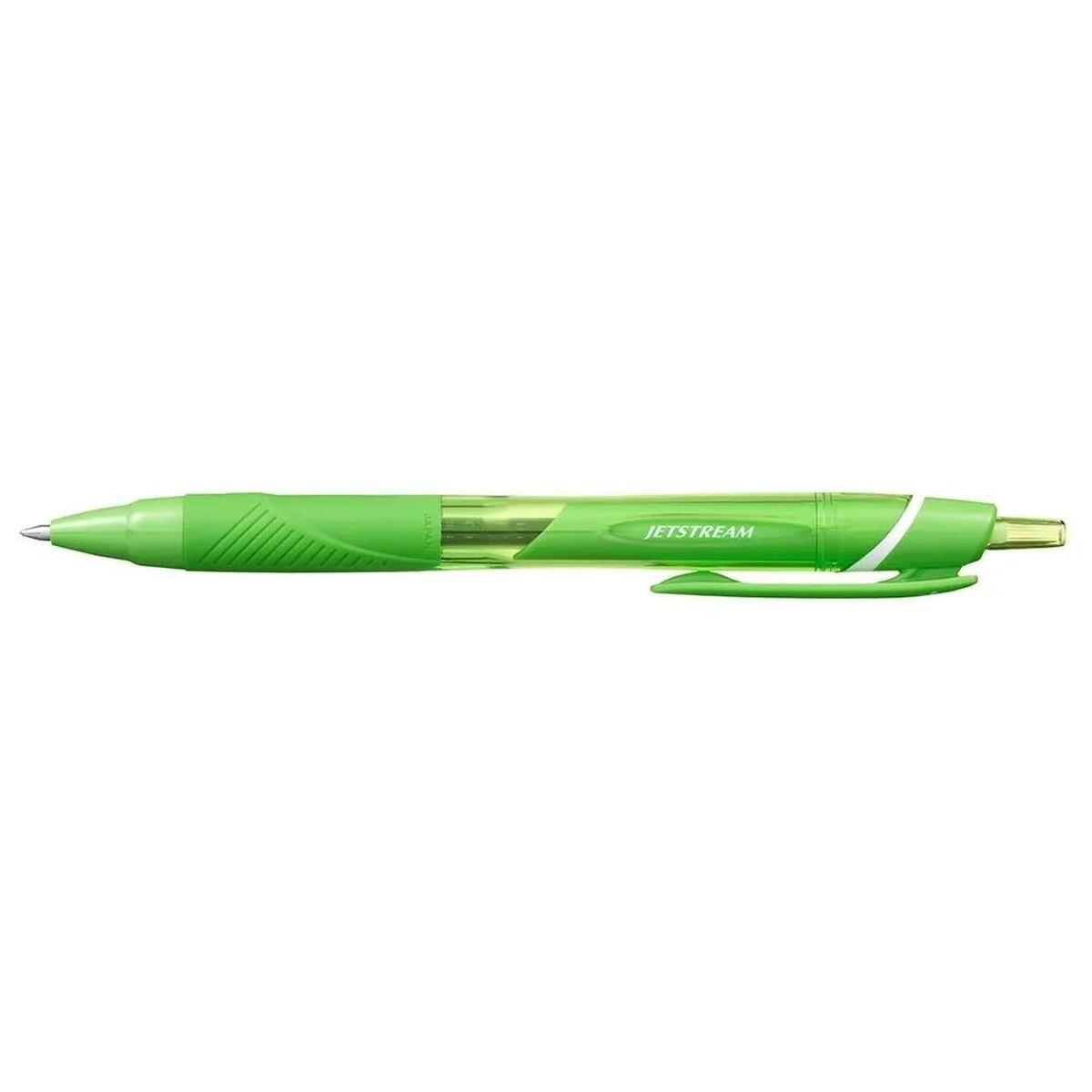 Pen med flydende blæk Uni-Ball Jetstream SXN-150C-07 Lysegrøn 1 mm (10 Dele)