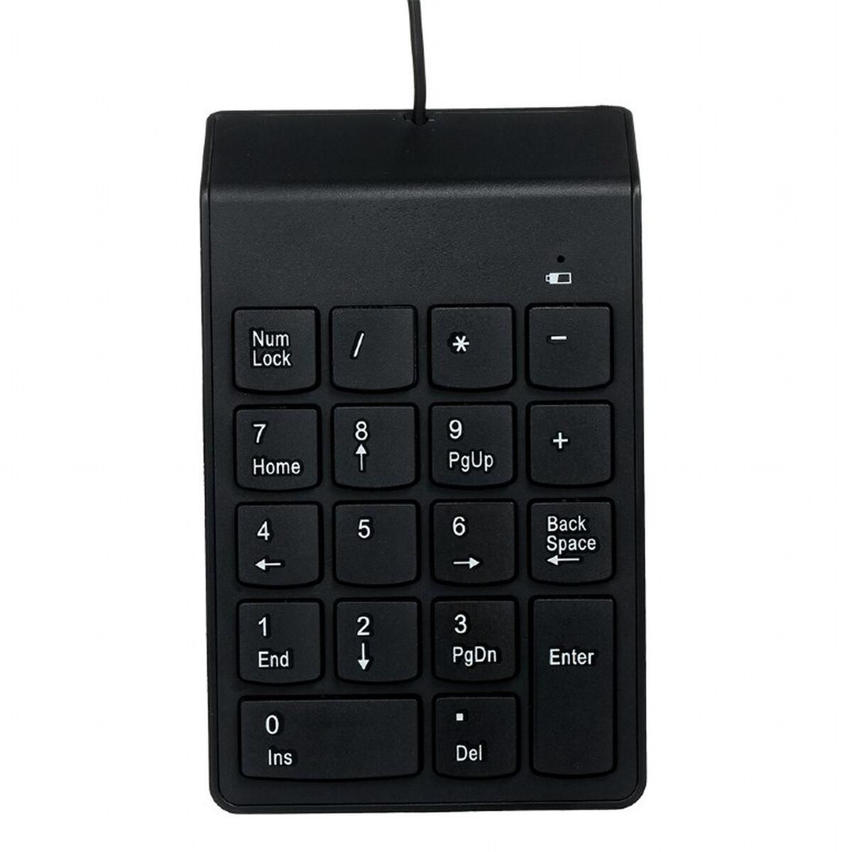 Numerisk tastatur GEMBIRD KPD-U-03 Sort