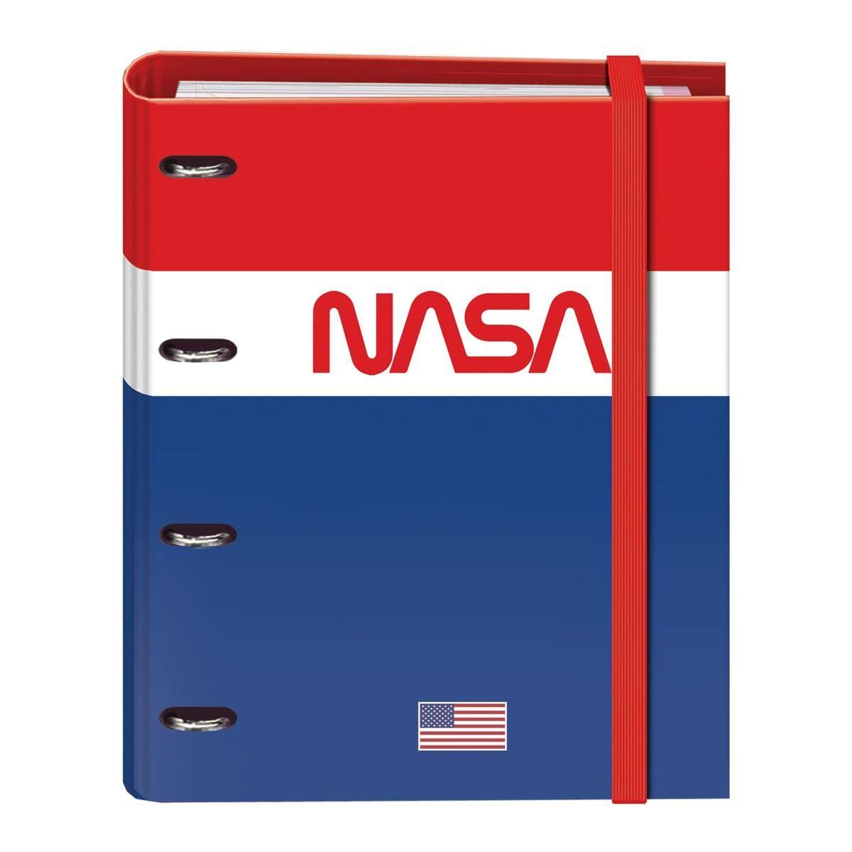 Ringbind DOHE Nasa Flag Udskifter (100 Ark) Multifarvet A4