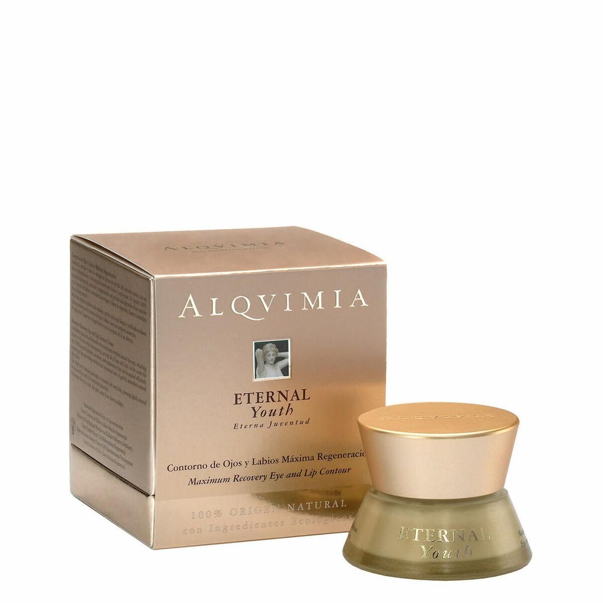 Anti-Age creme til øjne og læber Eternal Youth Alqvimia (15 ml)