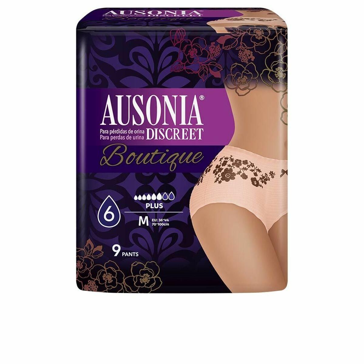 Inkontinens Hygiejnebind Ausonia Discreet Boutique M (9 uds)