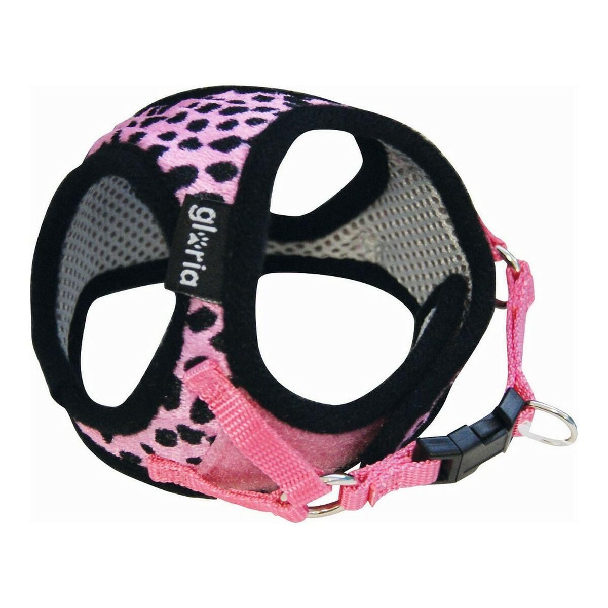 Hundesele Gloria Leopard 21-29 cm Pink Størrelse S