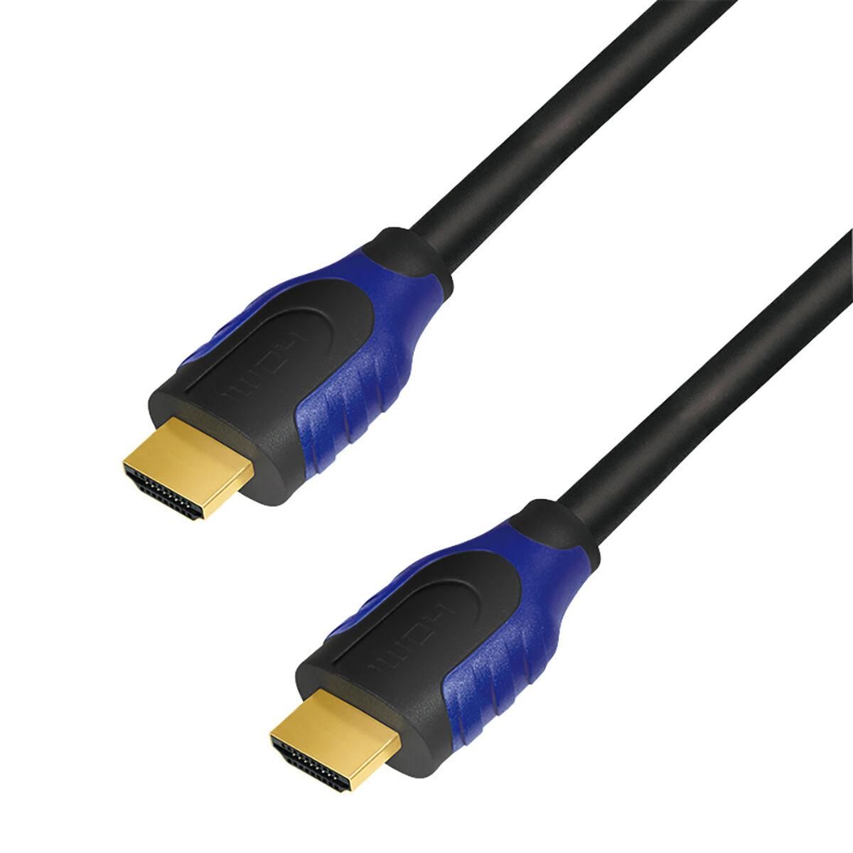 HDMI-kabel med Ethernet LogiLink CH0064 Sort 5 m