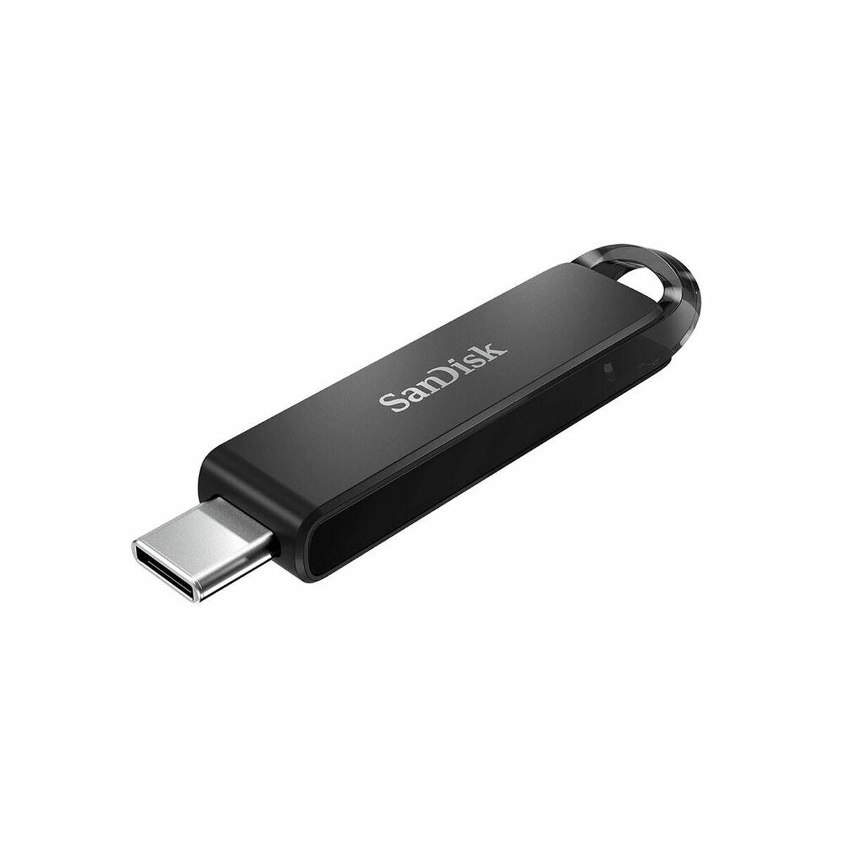 Mikro-SD-hukommelseskort med adapter SanDisk Ultra 128GB Sort