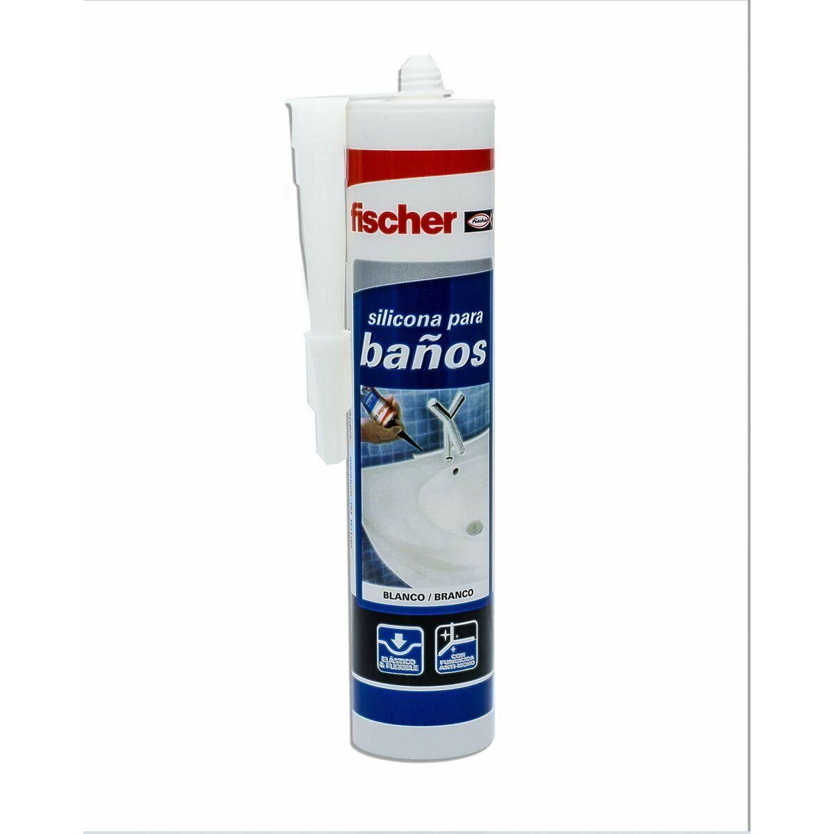 Silikone Fischer Hvid 300 ml