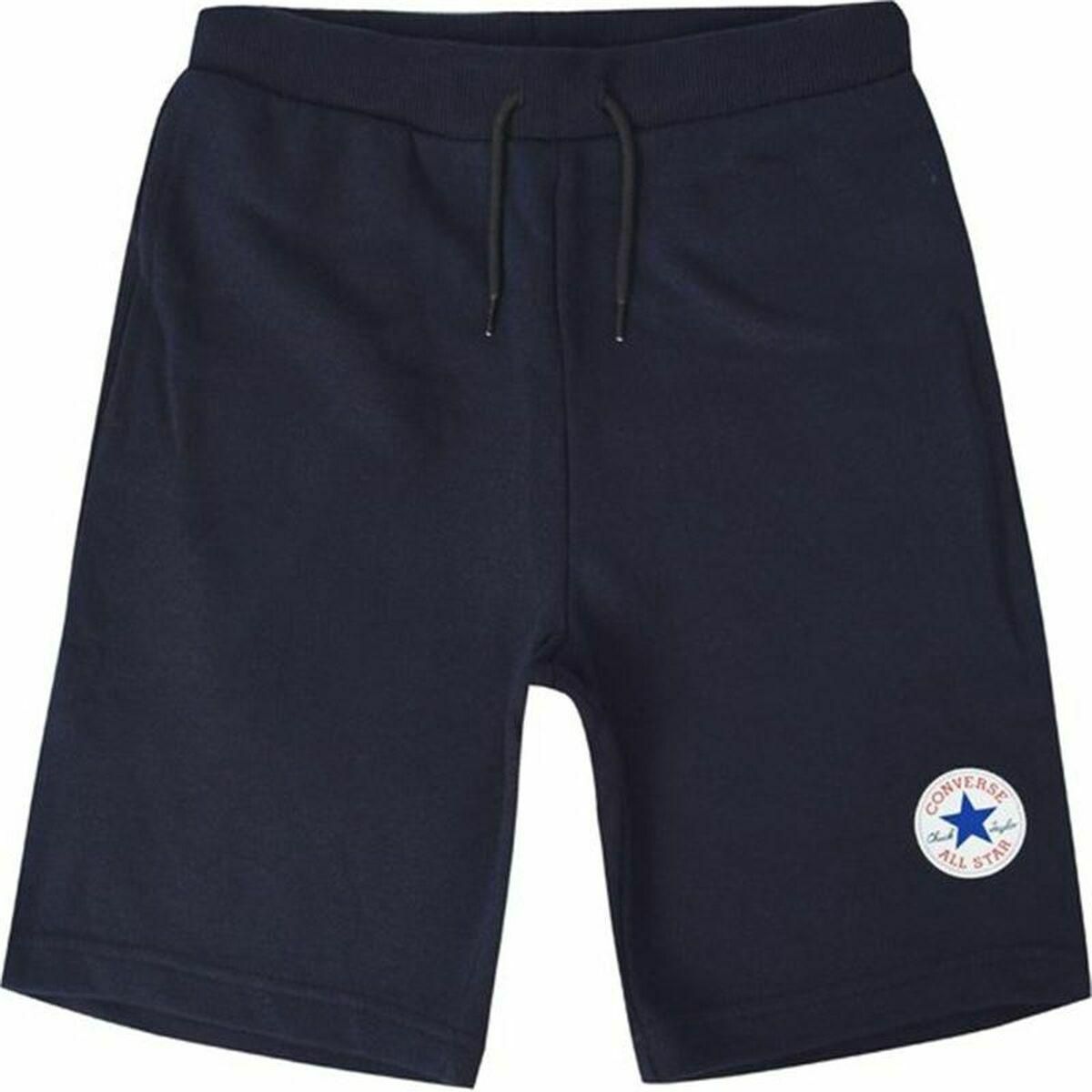 Sport shorts til børn Converse Printed Chuck Patch Mørkeblå 3-4 år