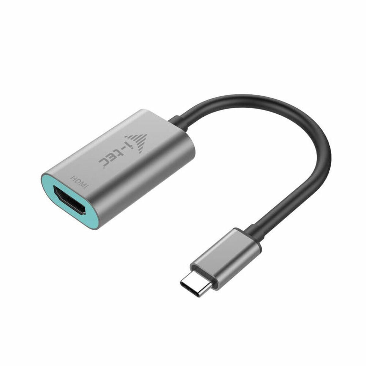 USB C til HDMI-adapter i-Tec C31METALHDMI60HZ Grå