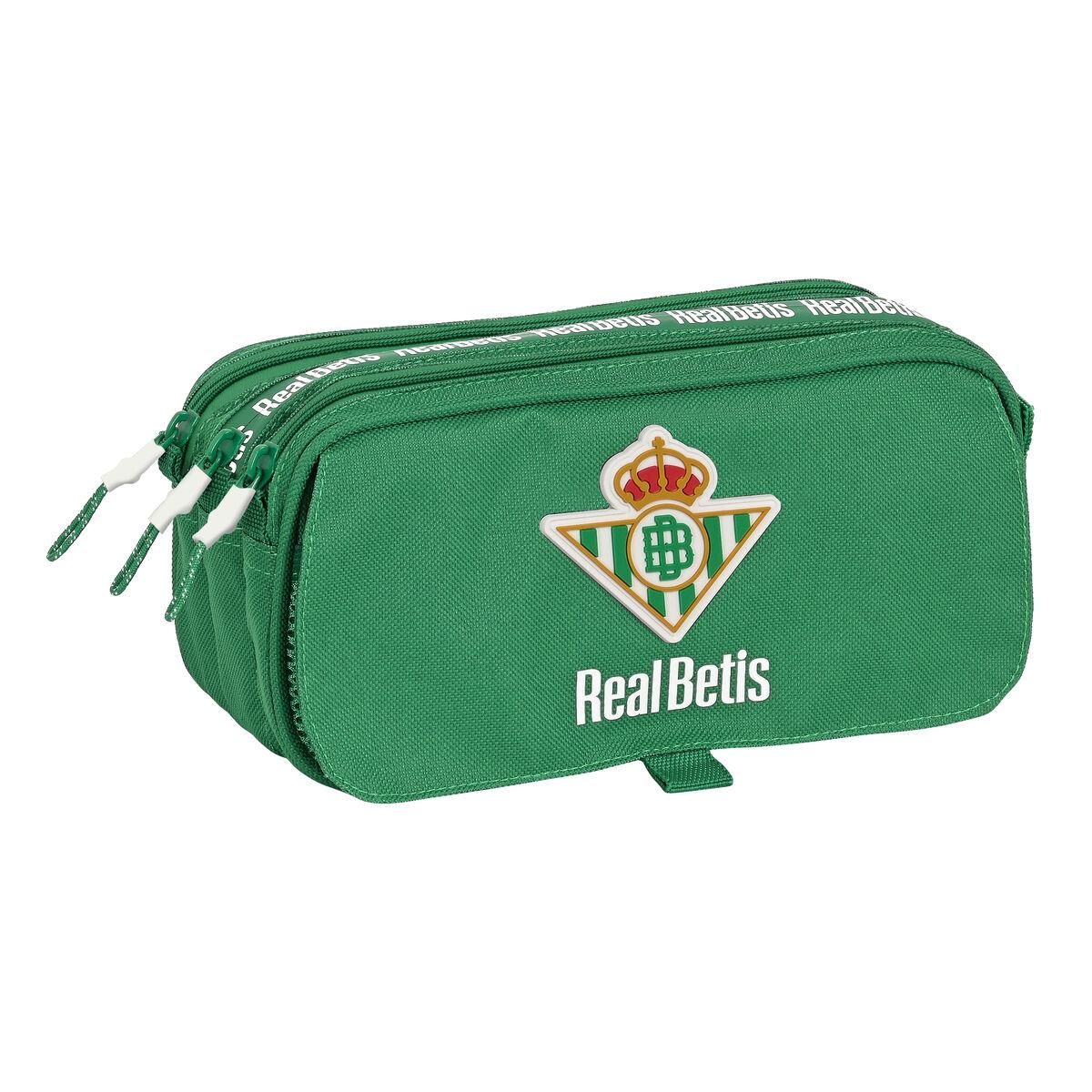 Dobbelt carry-all Real Betis Balompié Grøn 21,5 x 10 x 8 cm