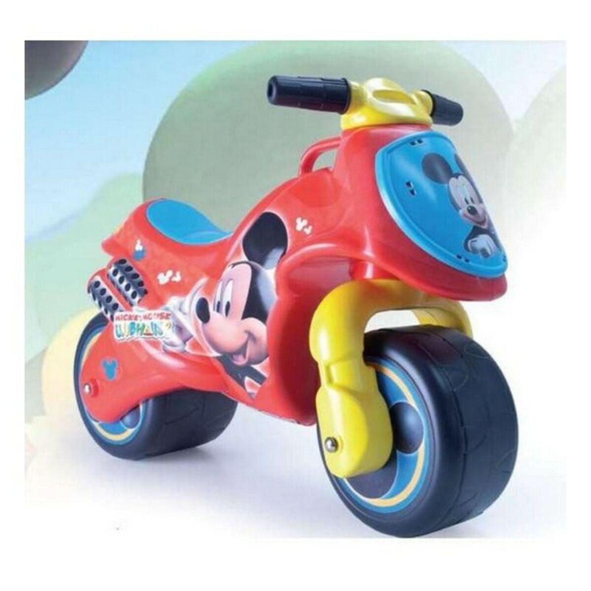 Løbe Motorcykel Mickey Mouse Neox Rød (69 x 27,5 x 49 cm)