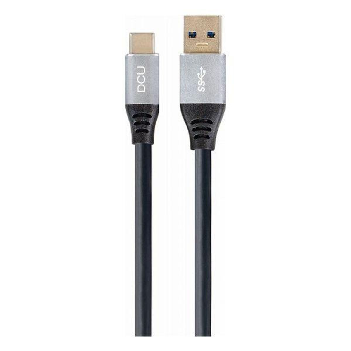 USB A til USB C-kabel DCU Sort (1,5M)