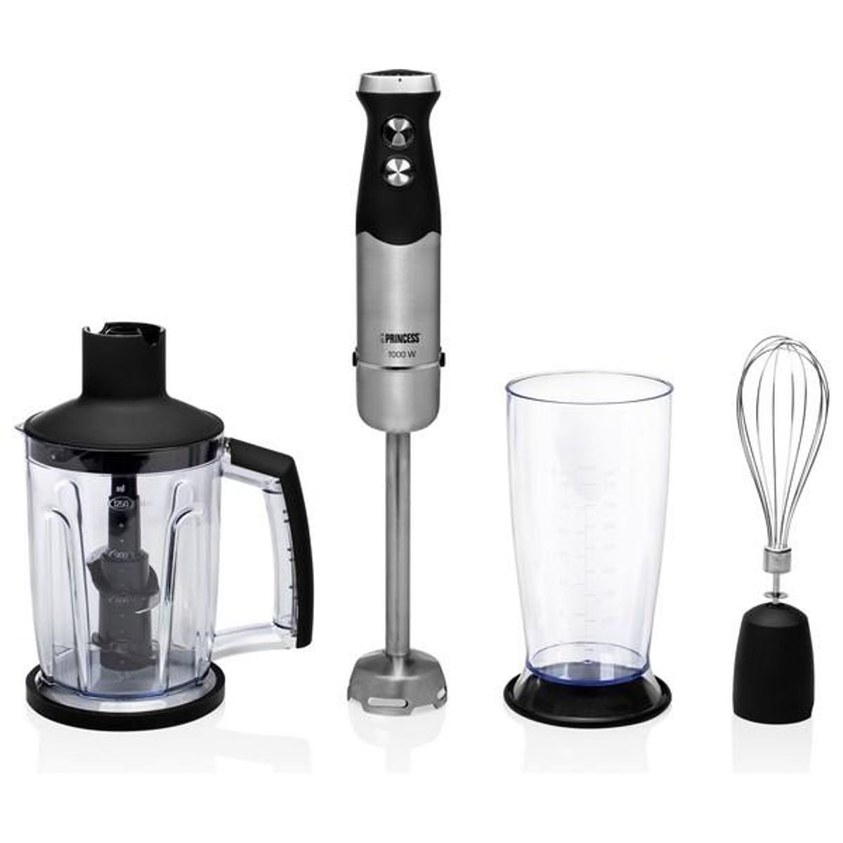 Håndblender Princess 01.221221.01.001 0,8 L 1000W Sort 1000 W