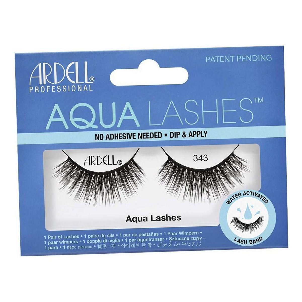 Falske øjenvipper Aqua Lashes Ardell 63404 Nº 343