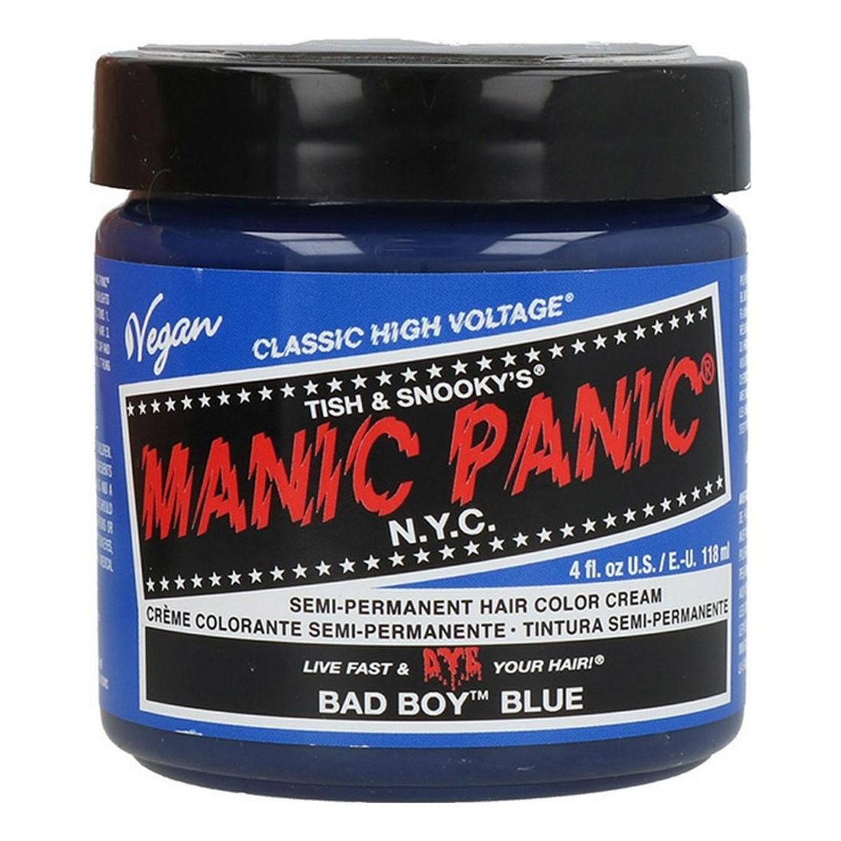 Permanent Farve Classic Manic Panic HCR 11017 Bad Boy Blue (118 ml)