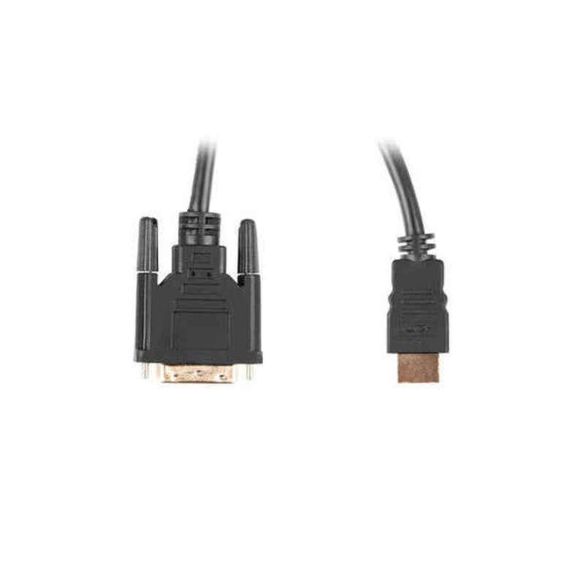 HDMI-kabel Lanberg CA-HDDV-20CU-0030-BK Sort 3 m