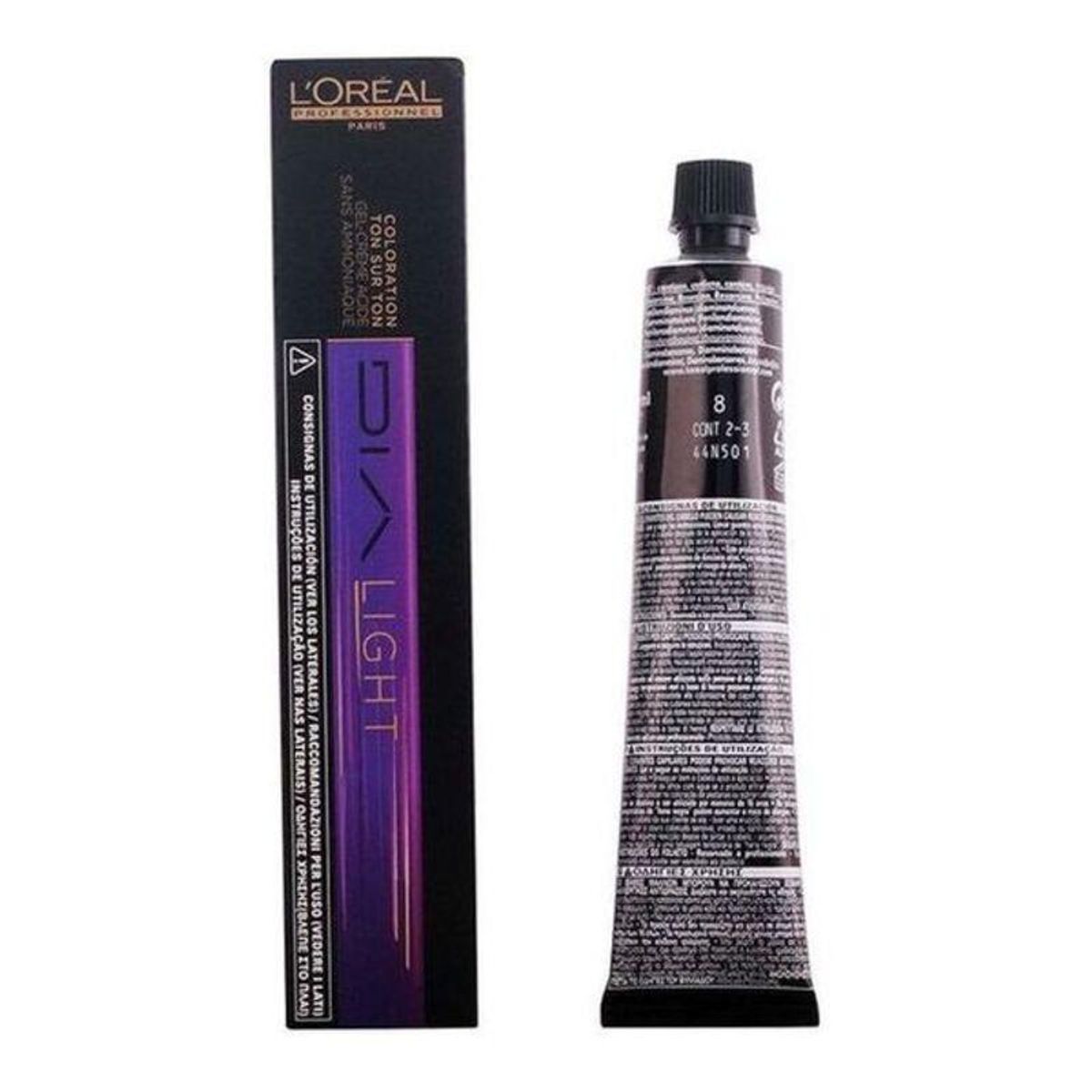 Farve uden Ammoniak Dia Light L'Oreal Professionnel Paris 0000004083 (50 ml) Nº 8 50 ml