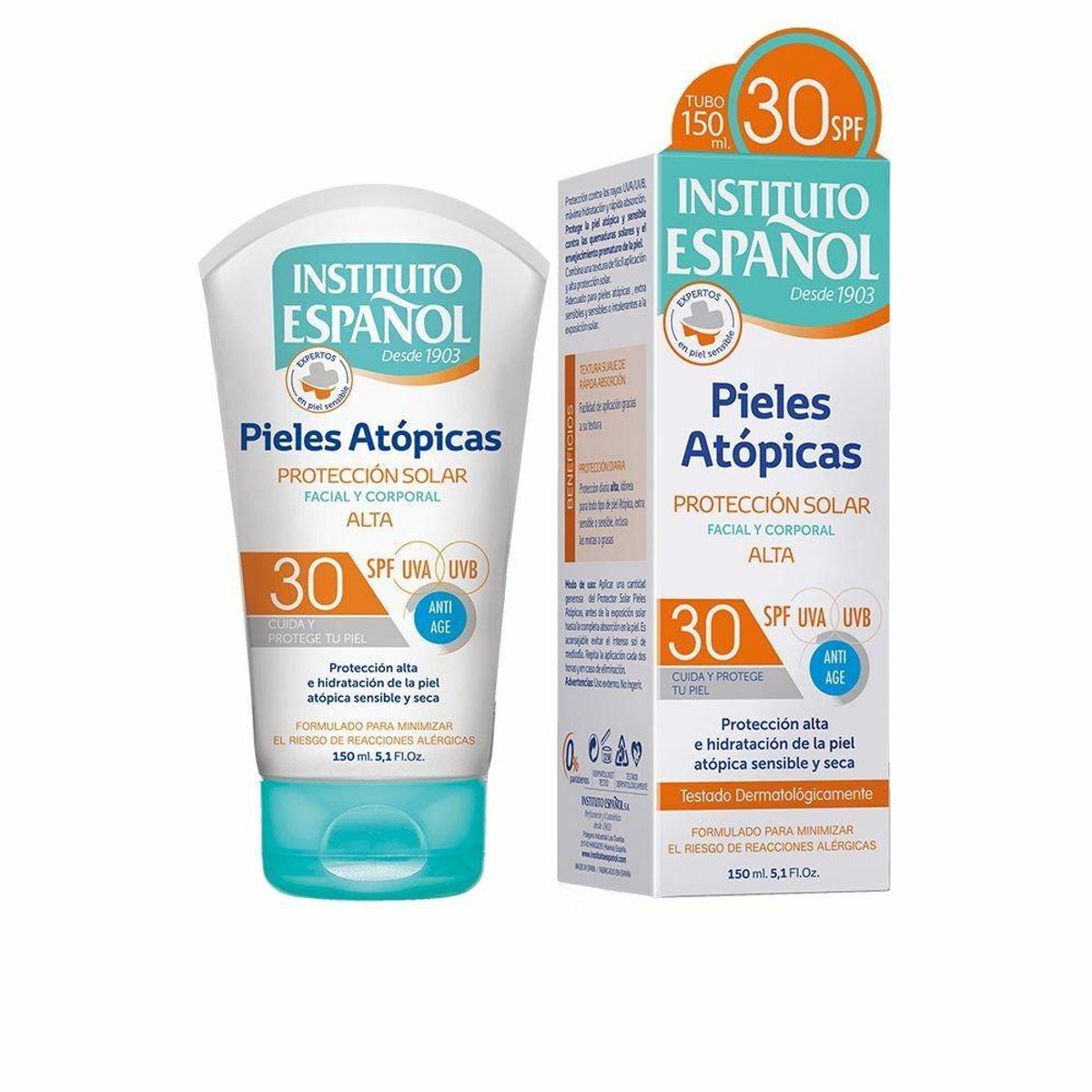 Solblogger Instituto Español Piel Atópica 150 ml Spf 30