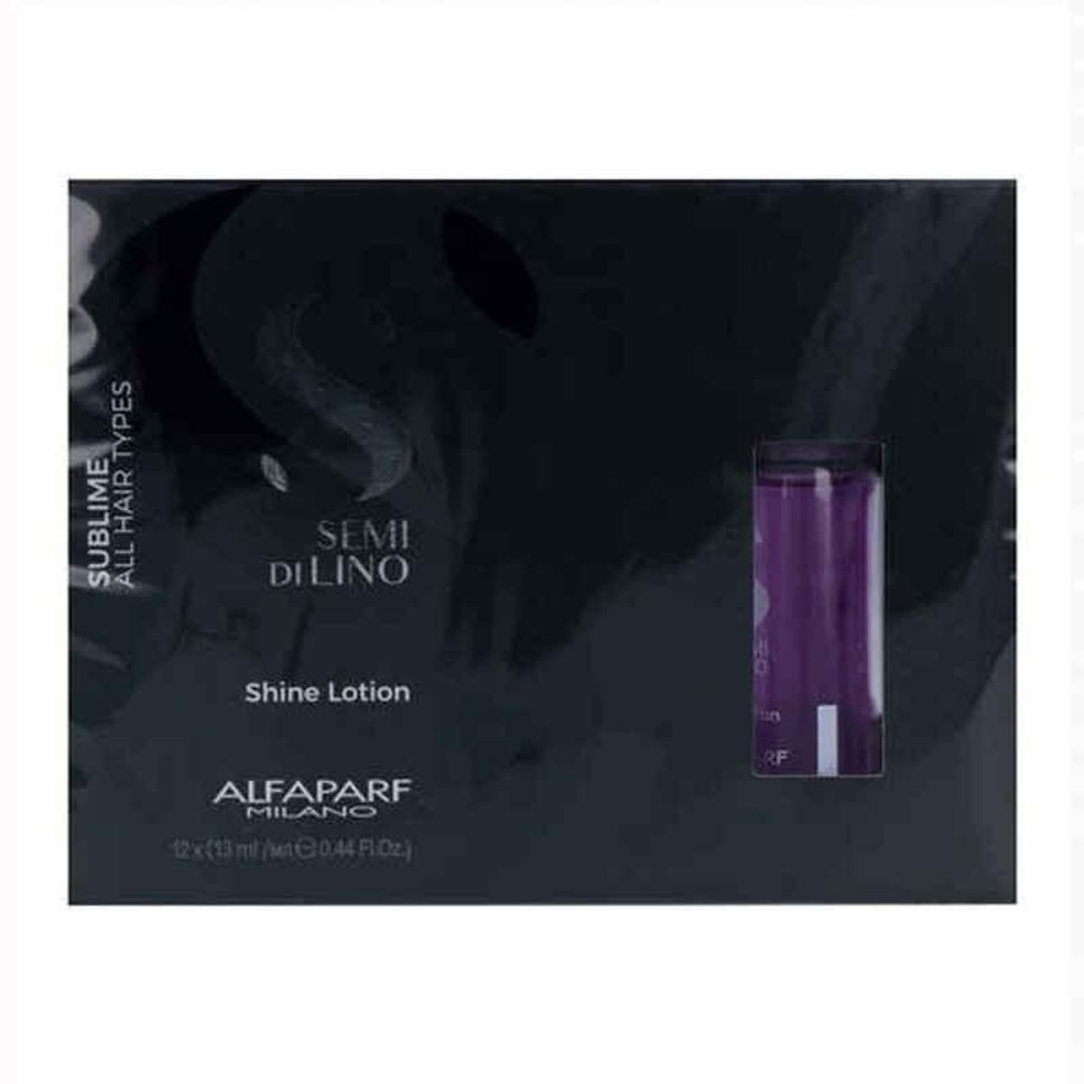 Behandling for at beskytte håret Semi di Lino Sublime Shine Lotion Alfaparf Milano (12 x 13 ml)